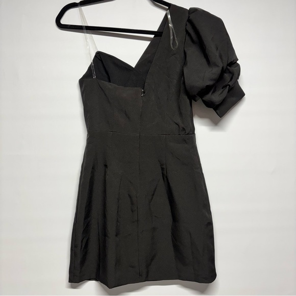 ✨DO+BE Black One-Shoulder Dress Size S - Picture 4 of 14